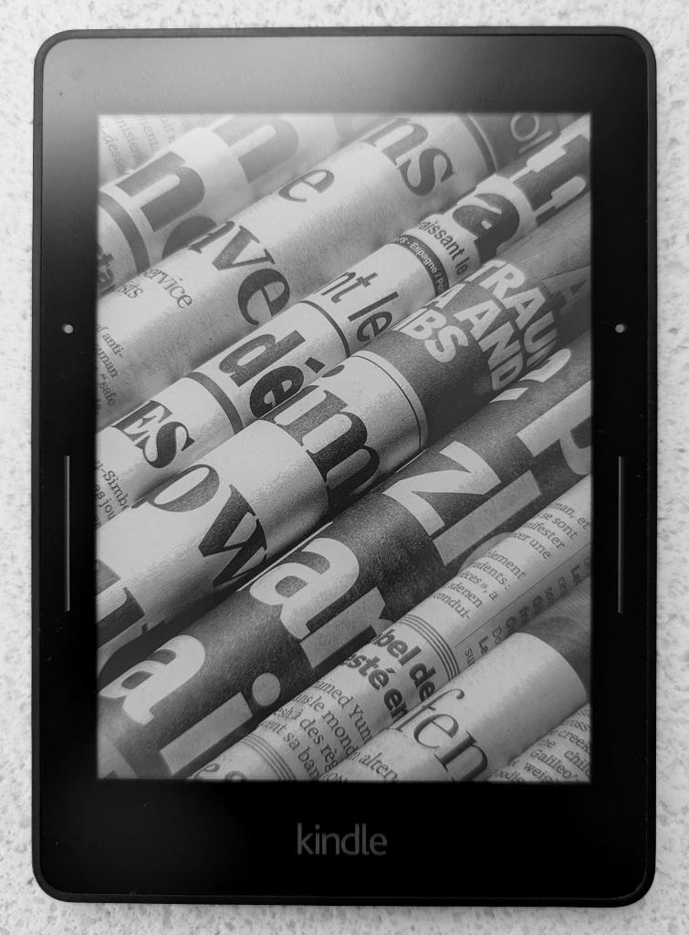 Amazon Kindle Voyage, Computers en Software, E-readers, Gebruikt, 6 inch of minder, Wi-Fi, 4 GB of minder