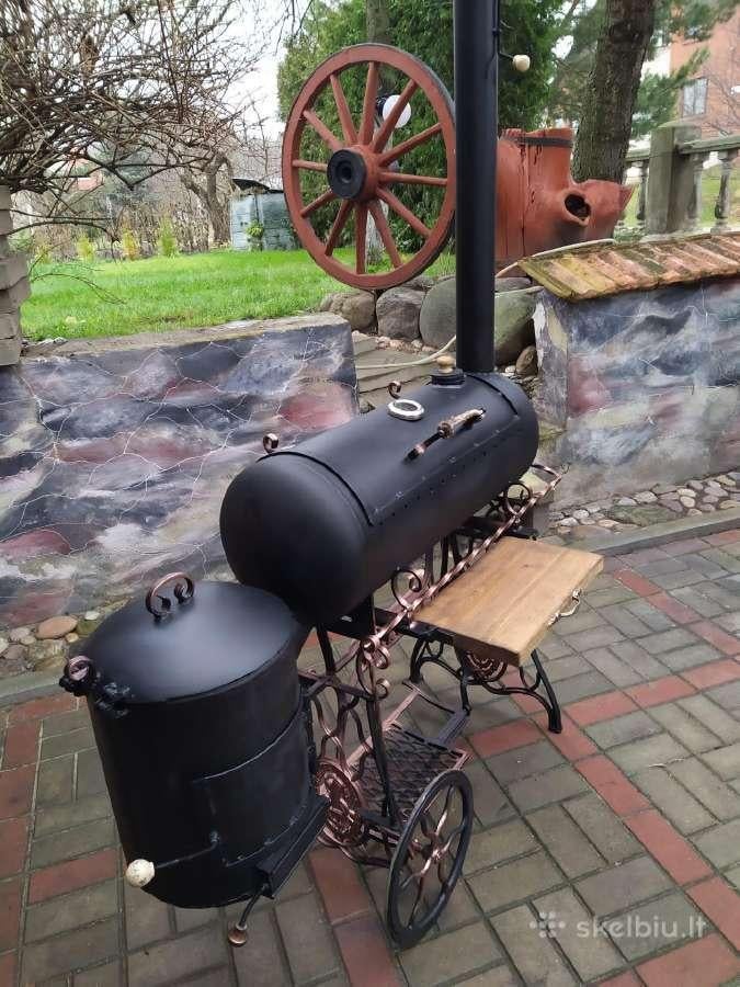 Barbecue smoker, Ophalen, Nieuw