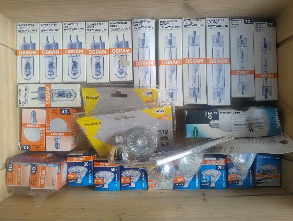 Halogeen lampen, Ophalen of Verzenden