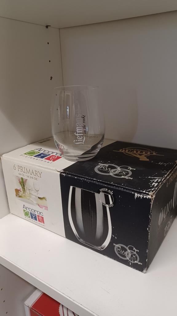 6 glazen liefmans on the rocks, Verzamelen, Ophalen