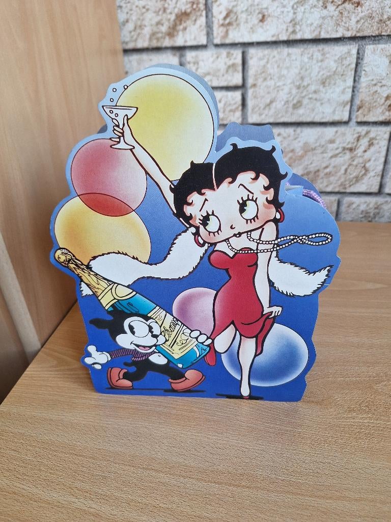 Vintage Betty Boop Snow Globe - Je T'Aime - Tropico Dffusion