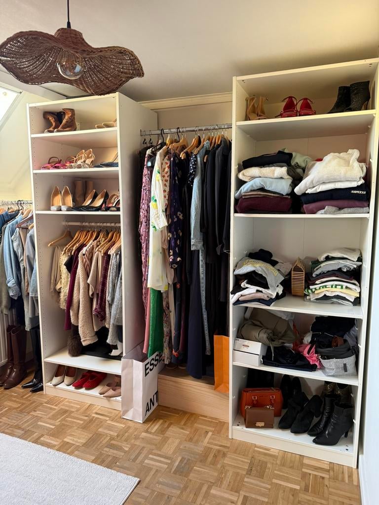 IKEA PAX kasten (2 stuks) – 220 cm – mooie opstelling, Huis en Inrichting, Ophalen, Zo goed als nieuw