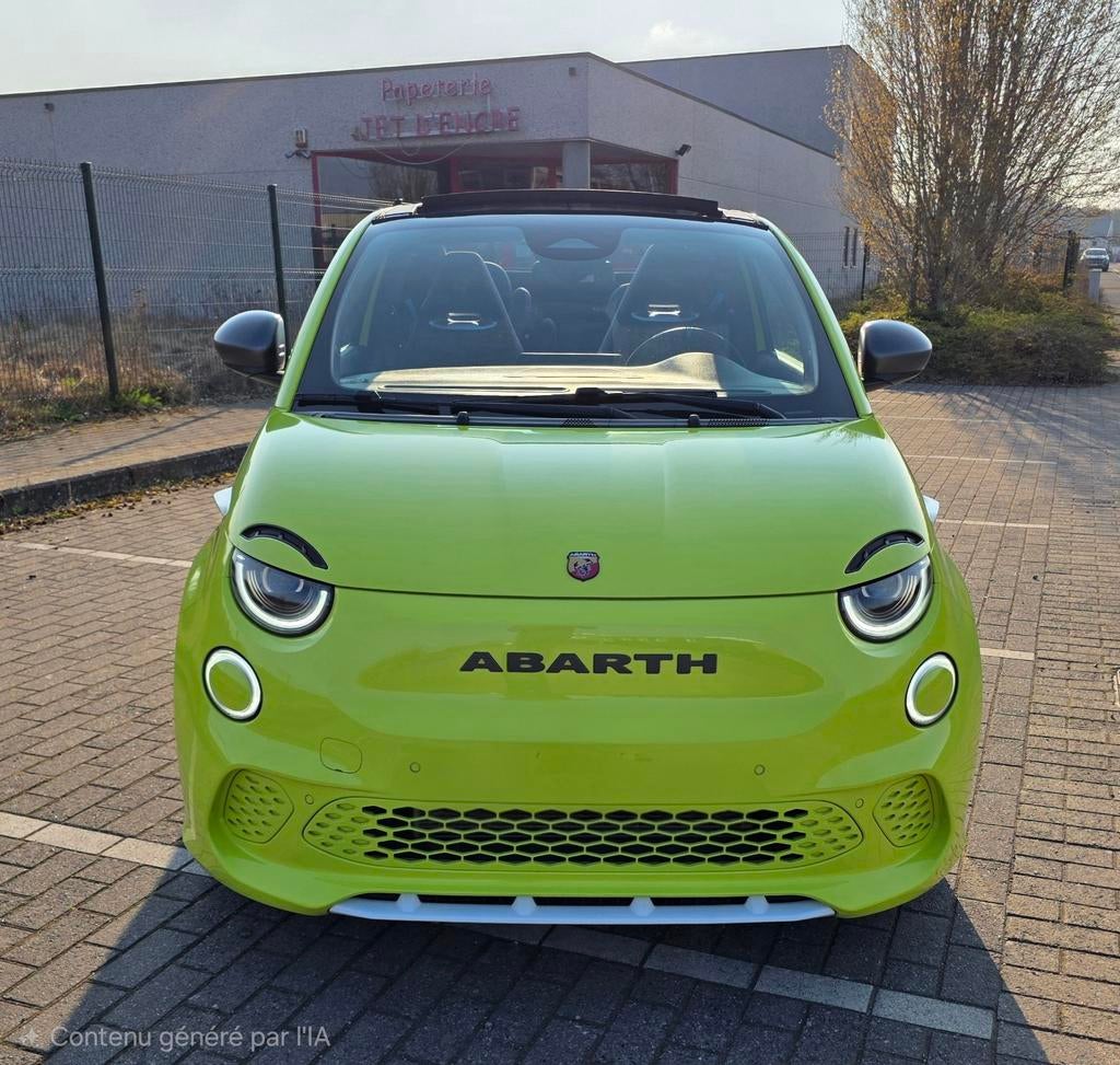 Superbe abarth 500e Cabriolet scorpionissima garantie 2031, Achat, Euro 6, Cabriolet, Noir