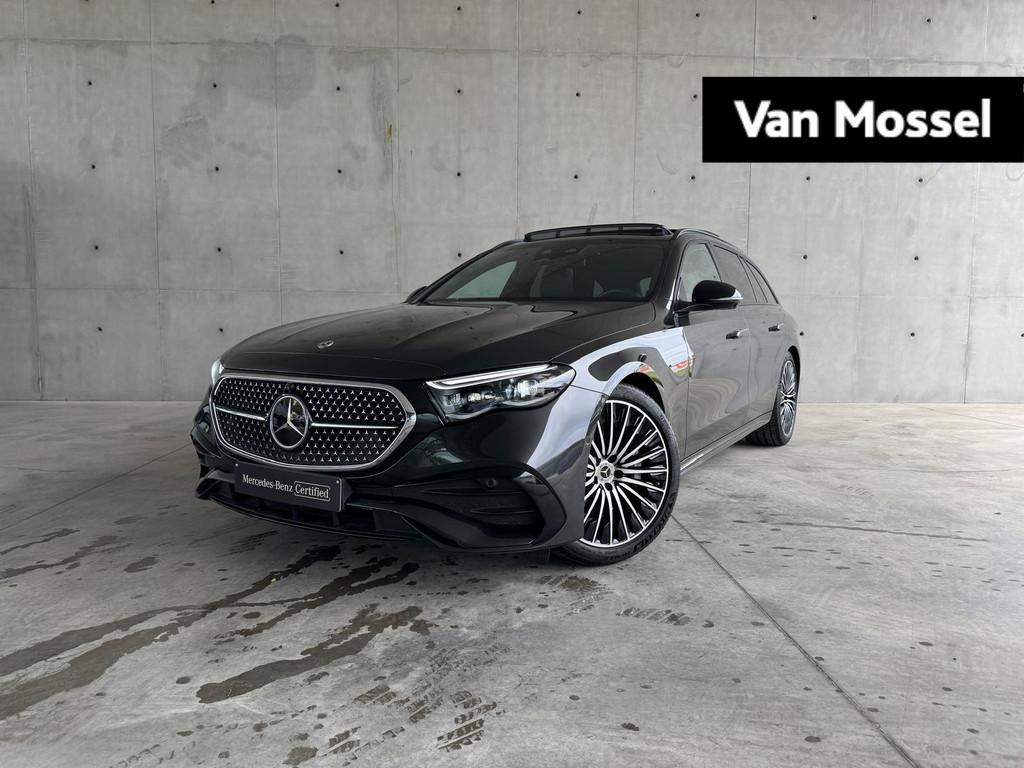Mercedes-Benz E-Klasse 300 e AMG Line Break + PANO DAK + BUR, Autos, Argent ou Gris, Achat, Entreprise, 5 portes