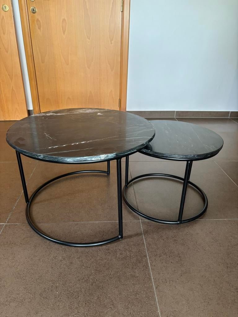 Marmeren salontafels Furnified, Maison & Meubles, Enlèvement, Comme neuf