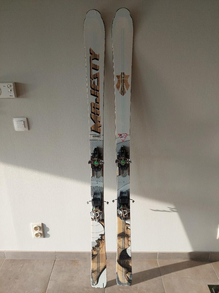 Ski's, toerski's inclusief vellen, 160 à 180 cm, Autres marques, Skis, Enlèvement