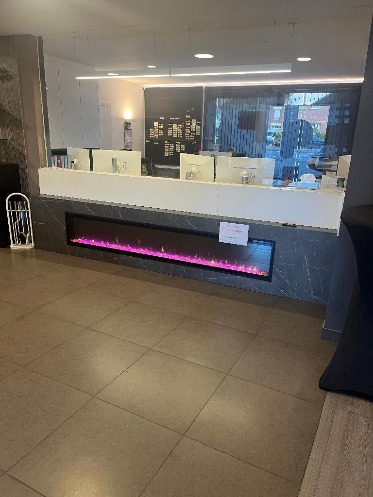 Elektrische inbouwhaard, Huis en Inrichting, Haarden, Ophalen, Zo goed als nieuw, Inbouwhaard, Elektrische haard