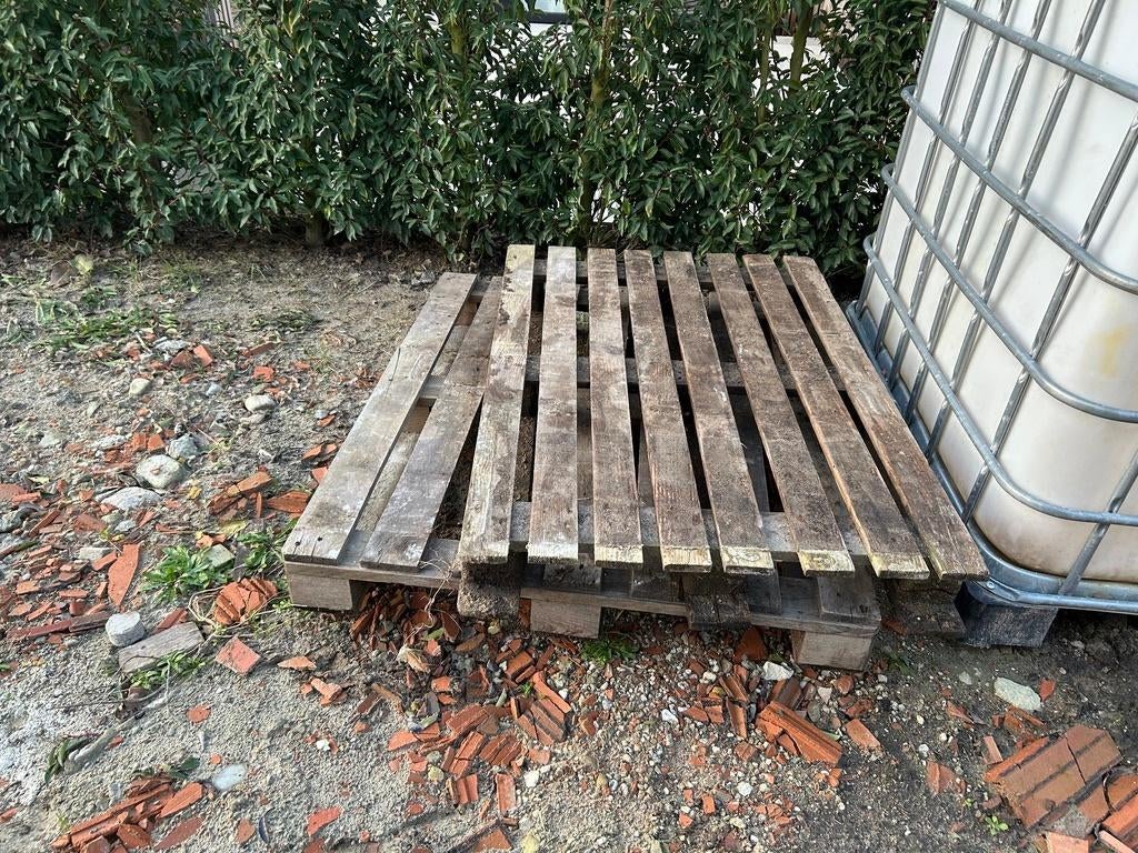 GRATIS palletten, Doe-het-zelf en Bouw, Ophalen, Gebruikt