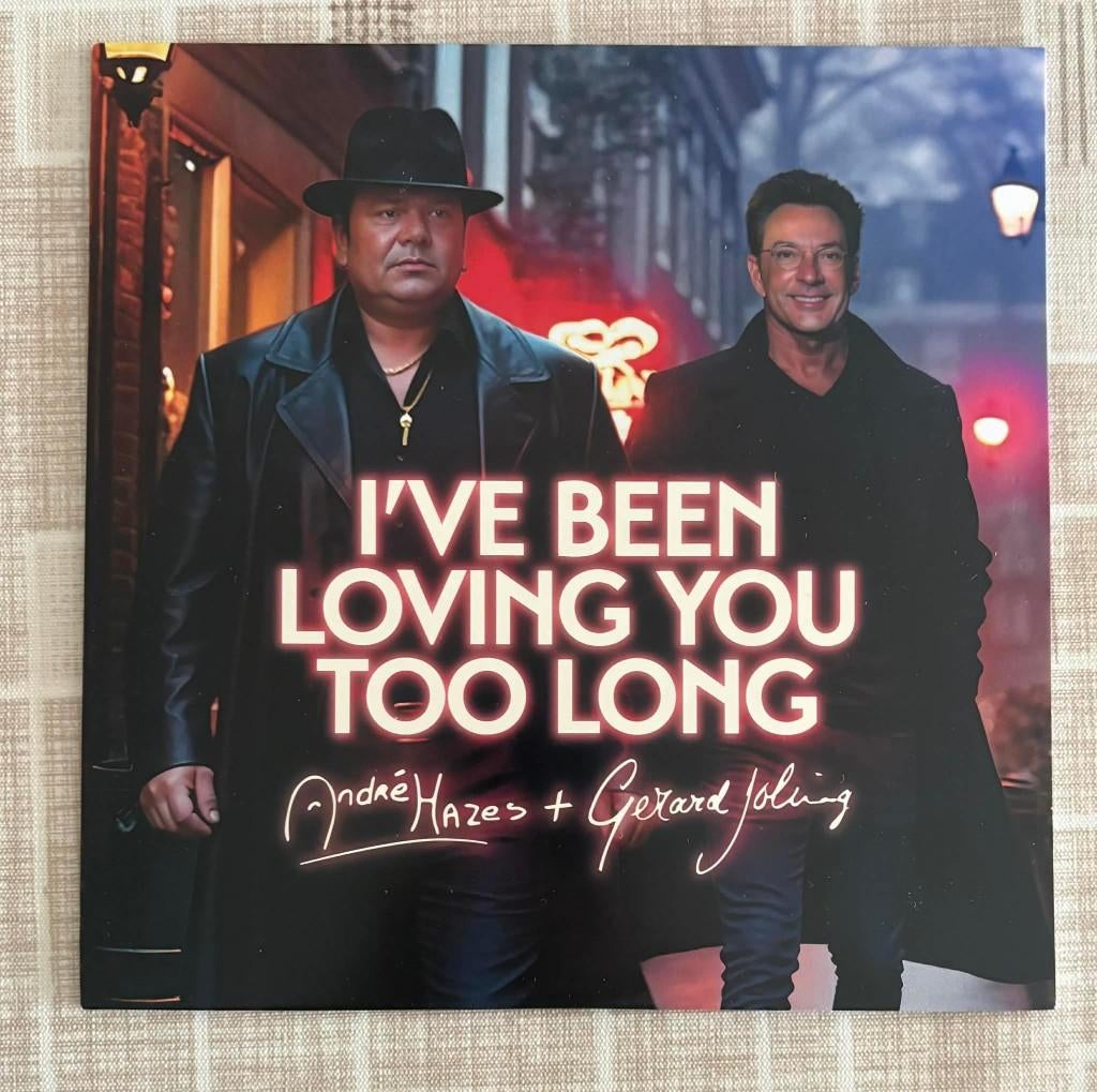 Andre Hazes & Gerard Joling - I've Been Loving You Too. (SV), Ophalen of Verzenden, Zo goed als nieuw, Overige formaten, Levenslied of Smartlap