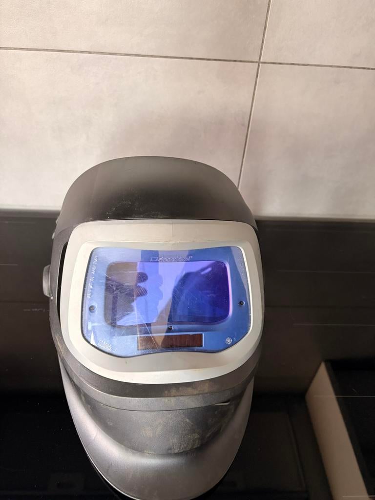 lashelm van 3 m, Lasfilter, Ophalen, Gebruikt