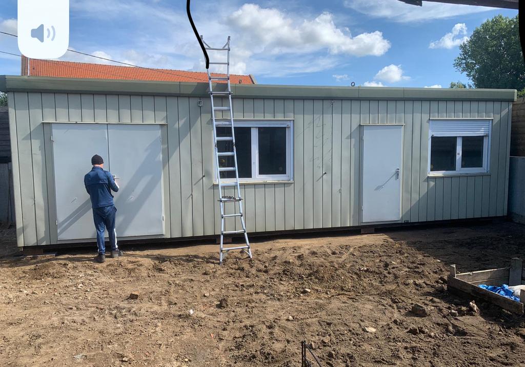 Warsco unit 10 x 3.40, Doe-het-zelf en Bouw, Containers, Ophalen