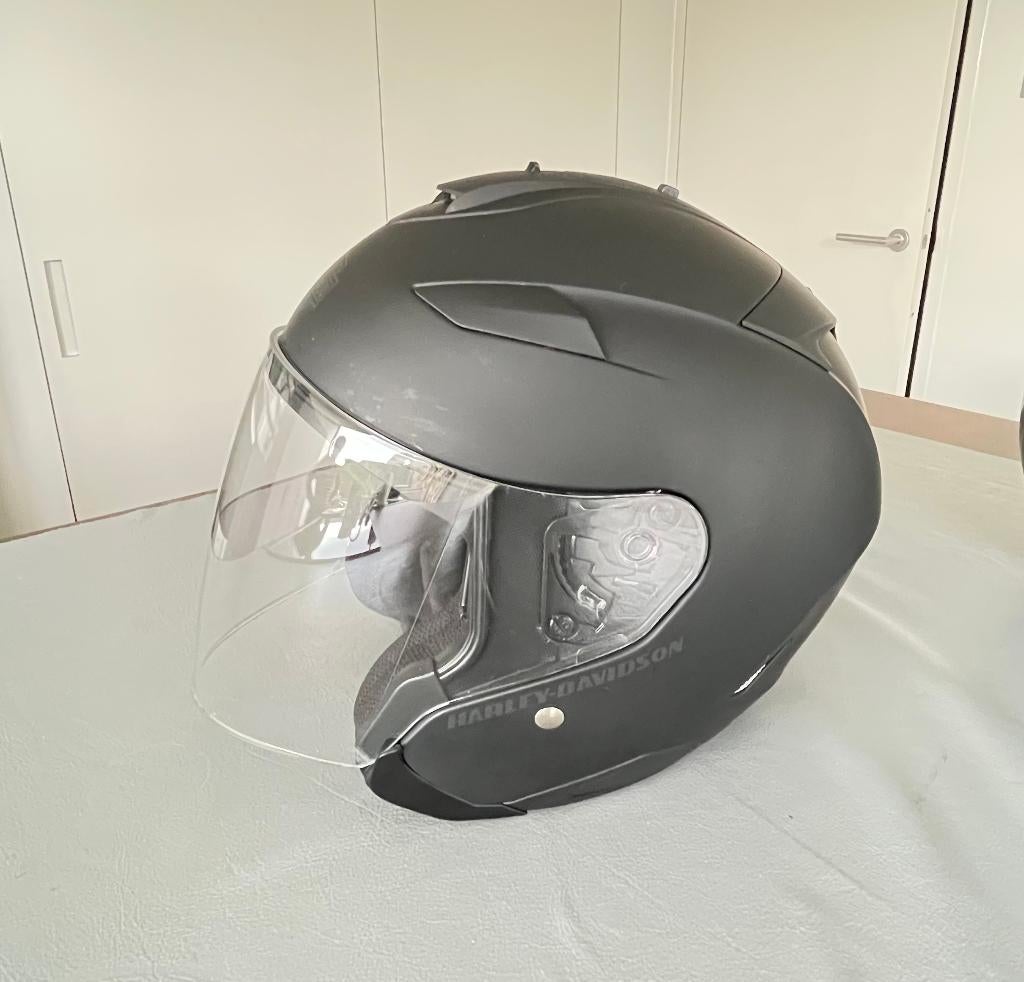 motorhelm Harley Davidson, Motoren, Heren, Jethelm, L, Tweedehands