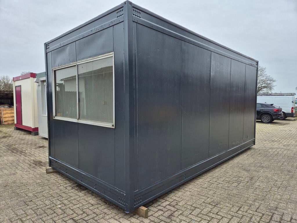 Kantoorunit bouwkeet werfkeet container woonunit refter, Ophalen