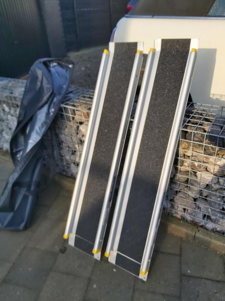 Oprijplaten uitschuifbaar tot 180 cm, Pliable, Enlèvement, Autres types, Neuf