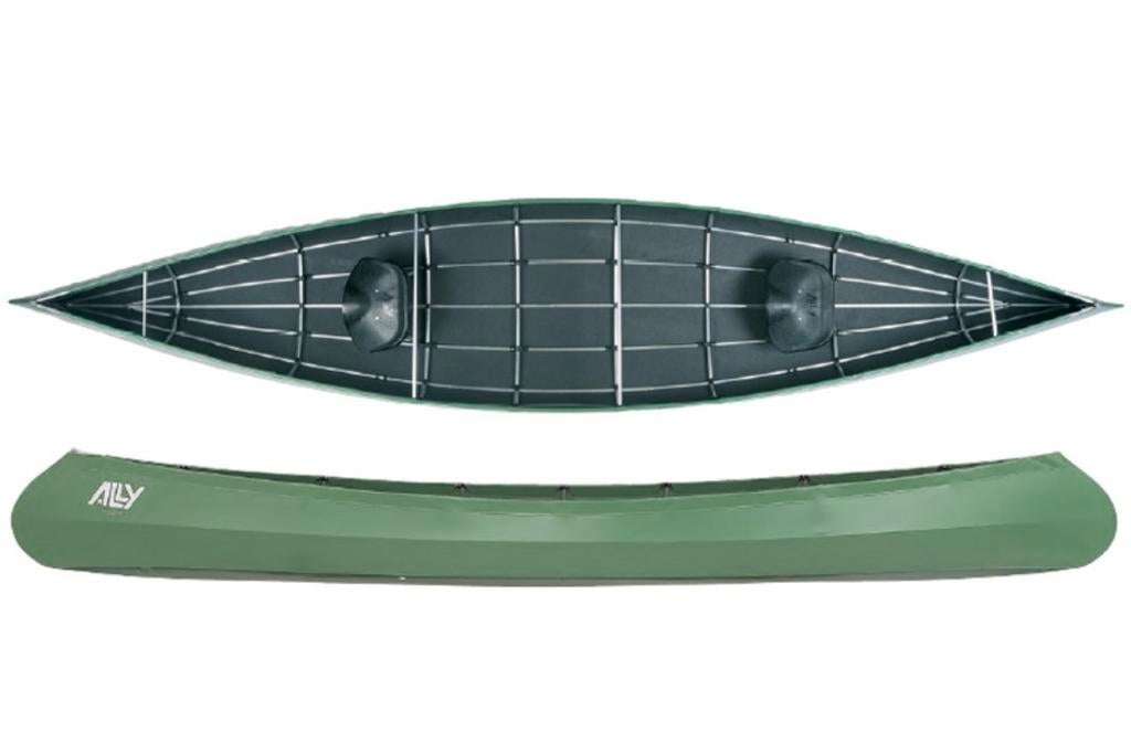 Groene vouwkano Ally 16Dr, Watersport en Boten, Kano's, Ophalen
