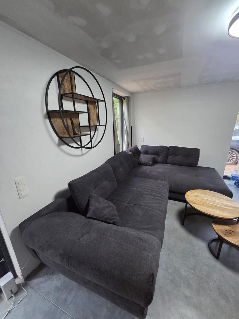 XXL Hoeksalon te koop, Ophalen, Stof