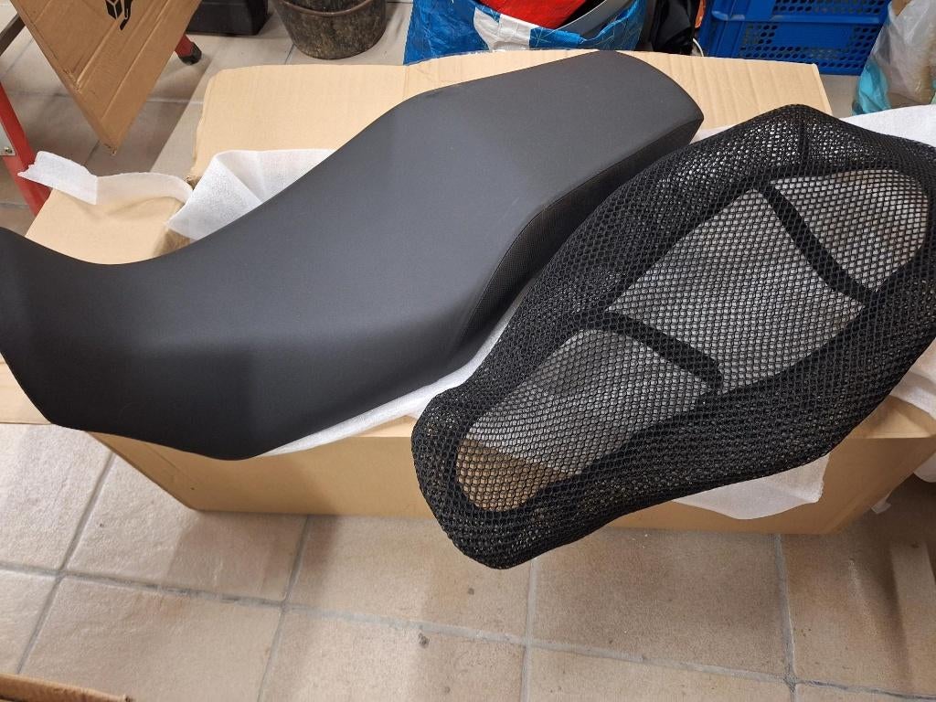 Transalp 750 std ORIGIN stoel (+ bescherming), Motoren, Accessoires | Overige, Ophalen, Zo goed als nieuw
