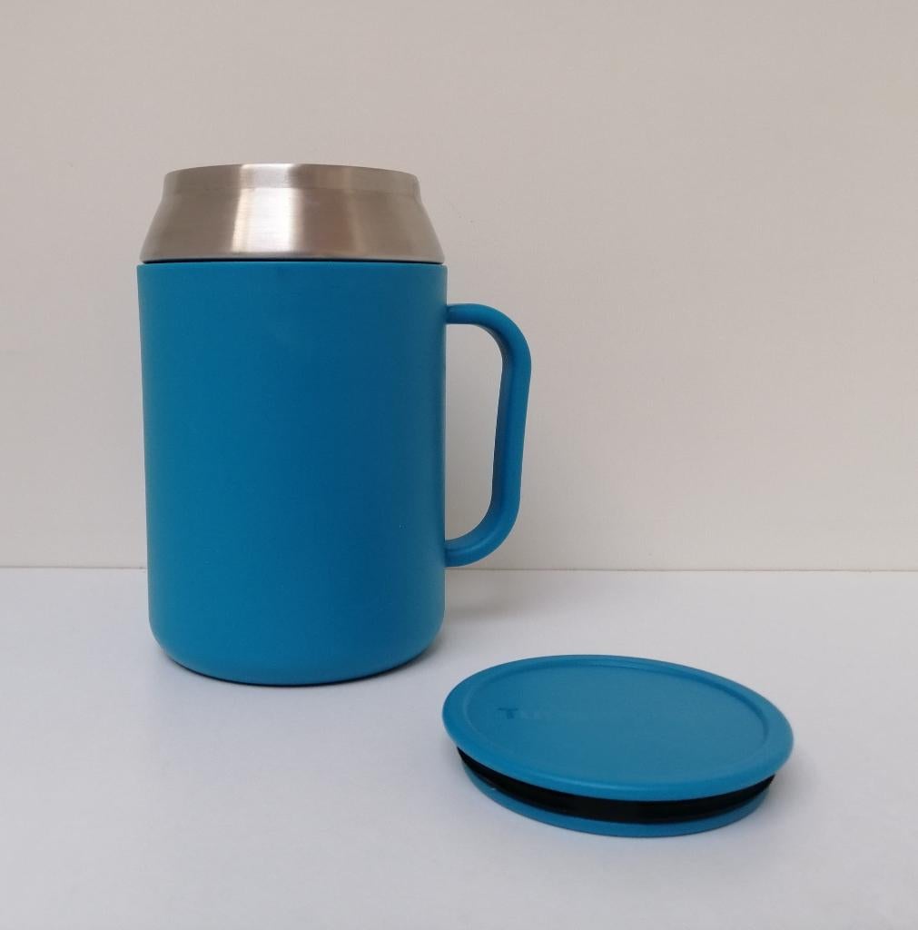 Tupperware™ « Iso Coffee Mug » Tasse - Isotherm - bleu, Envoi, Neuf, Bleu, Récipient ou Bol