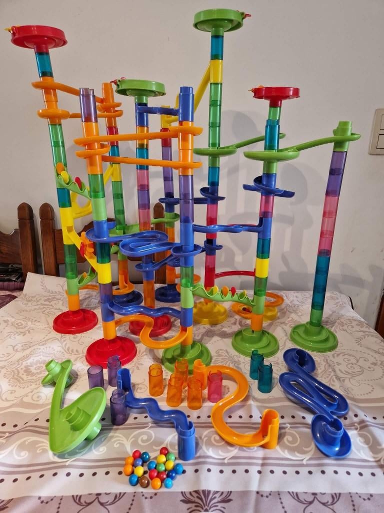 Jackpot-ballencircuit, Kinderen en Baby's, Speelgoed | Racebanen, Handmatig, Met looping, Ophalen, Overige merken