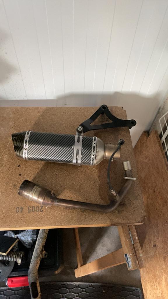 Uitlaat Piaggio Zip, Fietsen en Brommers, Brommeronderdelen | Scooters, Ophalen, Gebruikt, Uitlaat, Piaggio