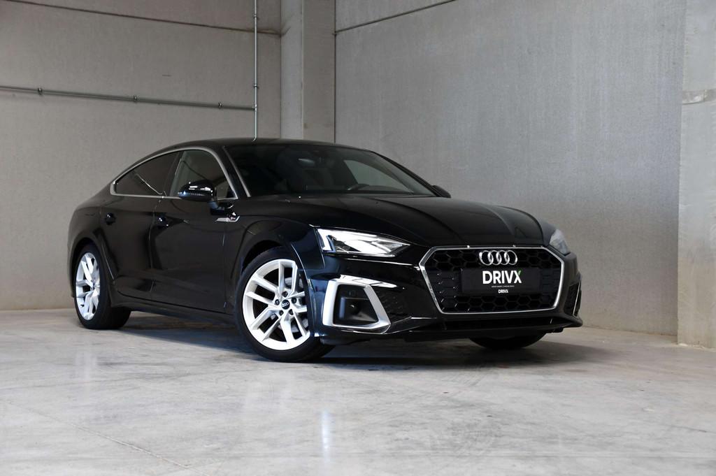 Audi A5 Sportback - S line - 30 TDi - Sfeervelr. - Camera, Auto's, Audi, 4 zetels, USB, Gebruikt, Euro 6