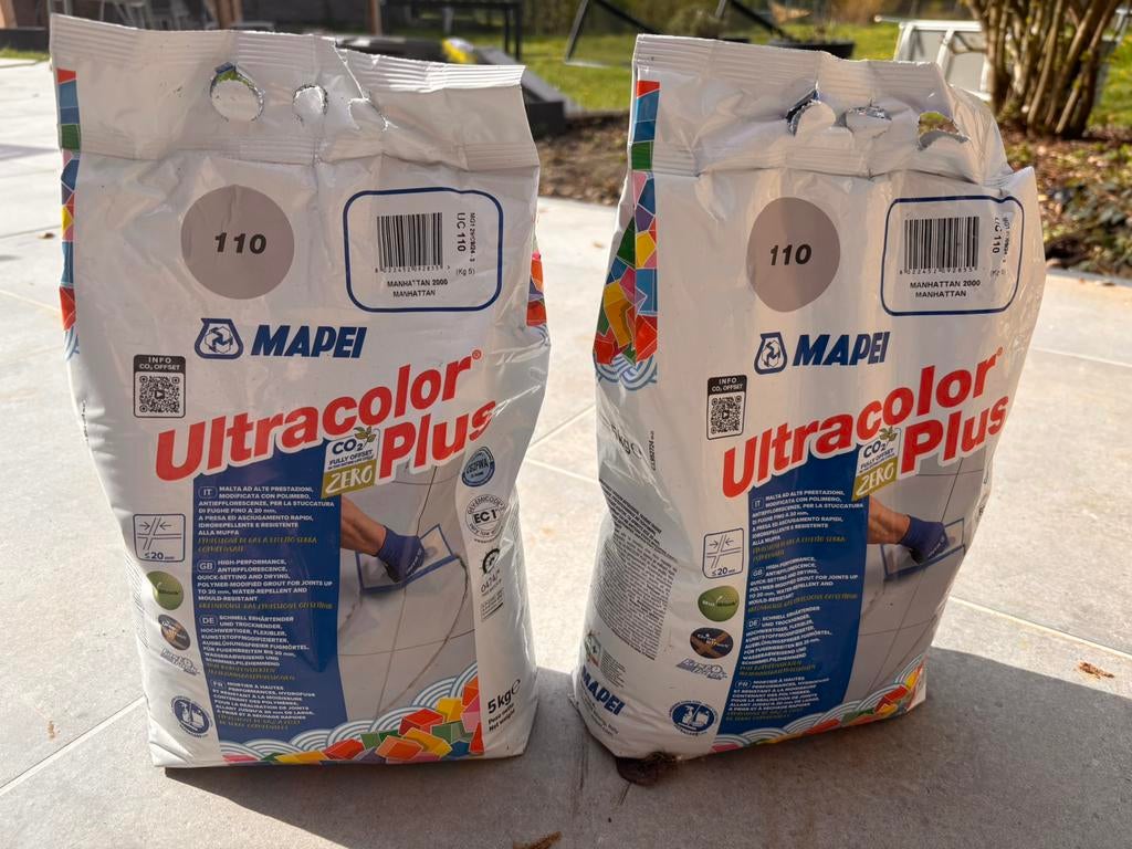 Mapei: ultracolor plus 110 Manhattan, Tuin en Terras, Bestrijdingsmiddelen, Ophalen, Nieuw