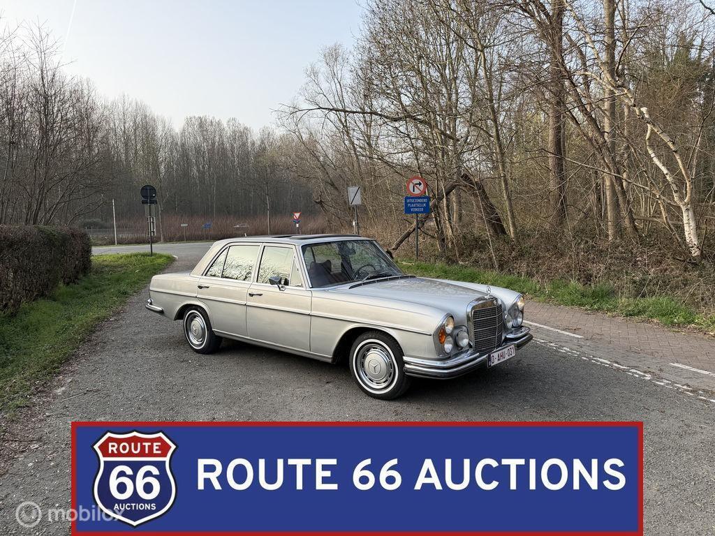 Mercedes-Benz 280 SE 3.5 | 1971 | Route 66 Auctions, Autos, Achat, Entreprise, Boîte manuelle, Autre carrosserie
