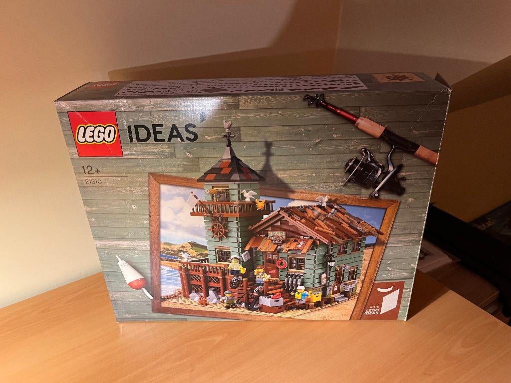 Lego Oude viswinkel set 21310, Kinderen en Baby's, Speelgoed | Duplo en Lego, Zo goed als nieuw, Lego, Complete set, Ideas, Ophalen of Verzenden