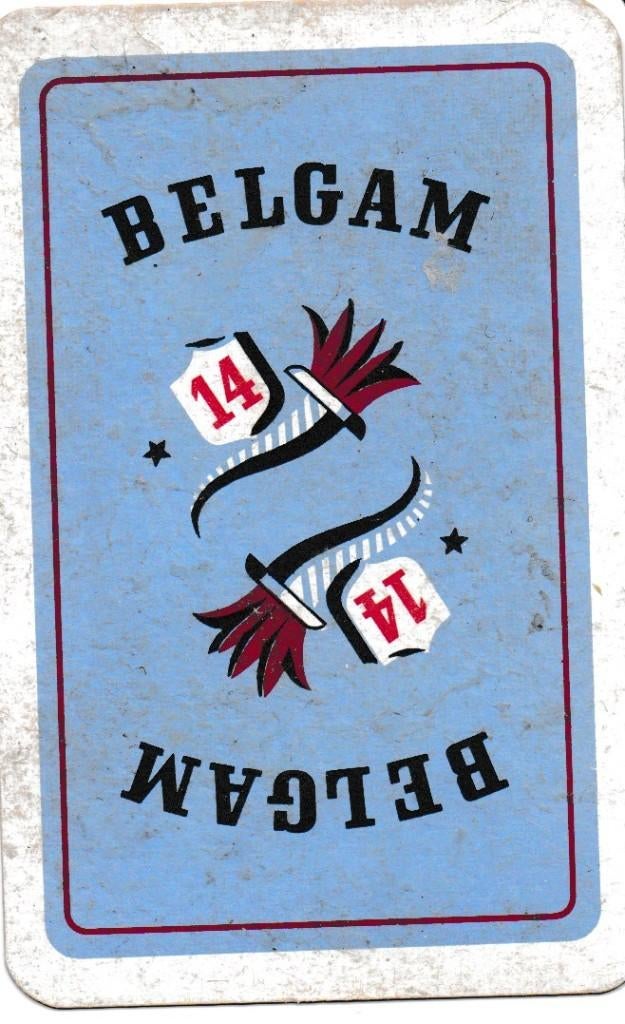 Carte joker Belgam, Collections, Envoi, Utilisé, Joker(s)