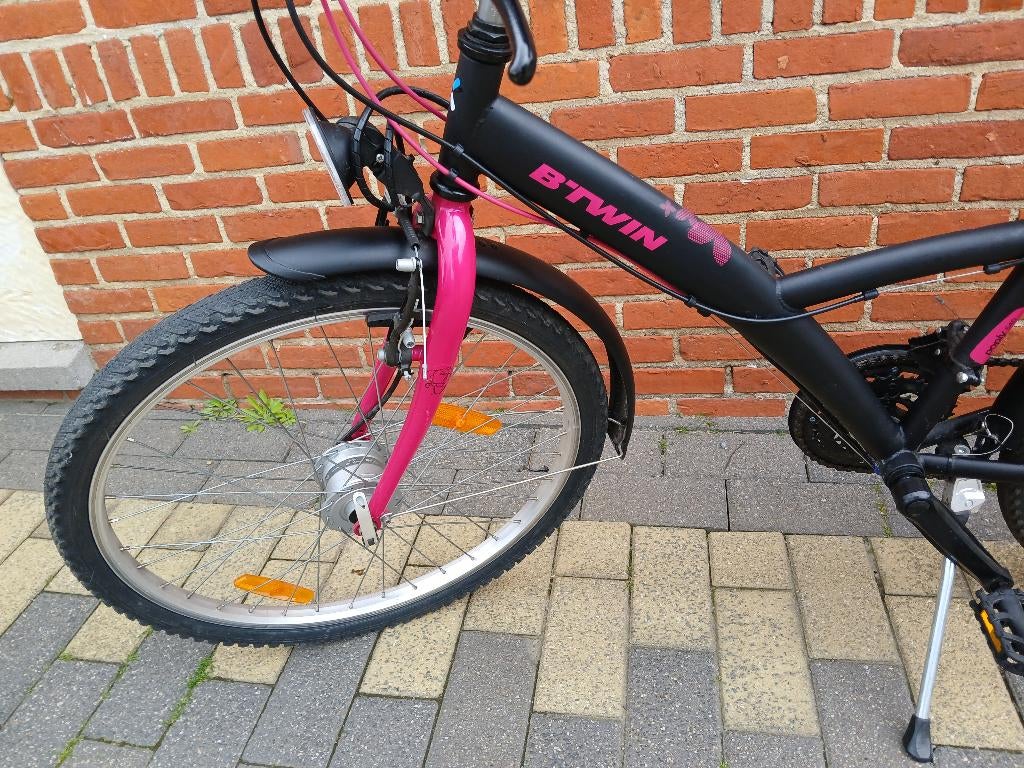 B'twin poply 540 kinderfiets, Fietsen en Brommers, Fietsen | Kinderfietsjes, Ophalen, Zo goed als nieuw, 16 tot 20 inch, Btwin