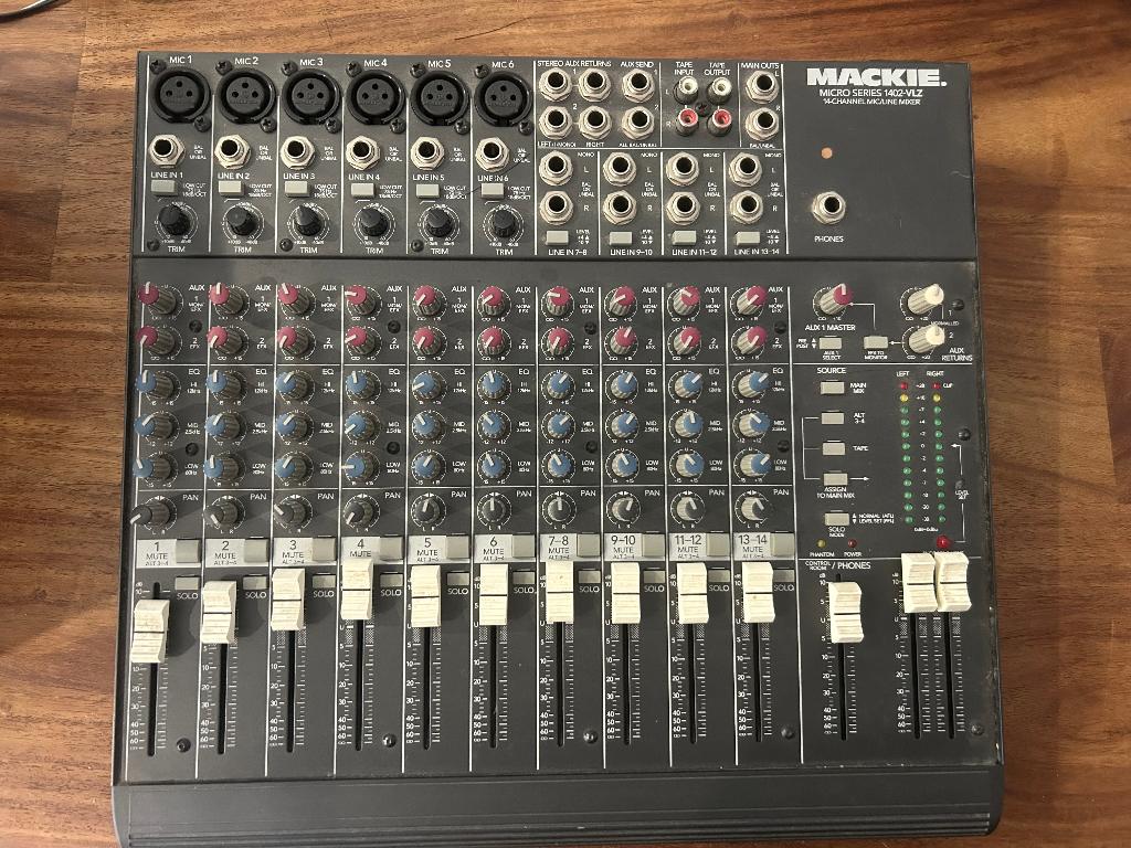 Mackie mengpaneel Micro series 1402-vlz, Ophalen, Gebruikt, 10 tot 20 kanalen