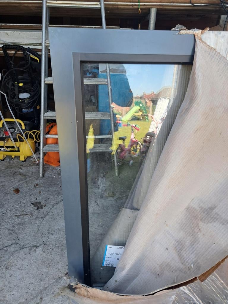 Alu deur+raam, Doe-het-zelf en Bouw, Ophalen of Verzenden