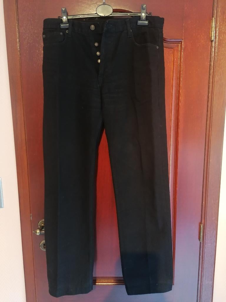 Levi's 501 36/36 zwarte jeans voor heren in goede staat., Ophalen, Gedragen, Zwart, Levi’s