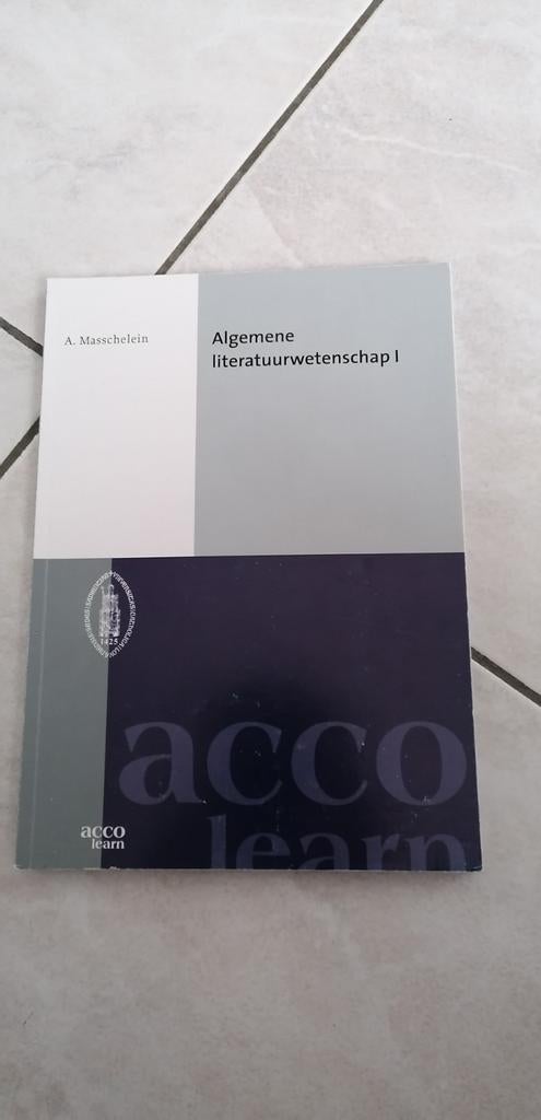 Boek acco algemene literatuur wetenschap 1, Ophalen of Verzenden