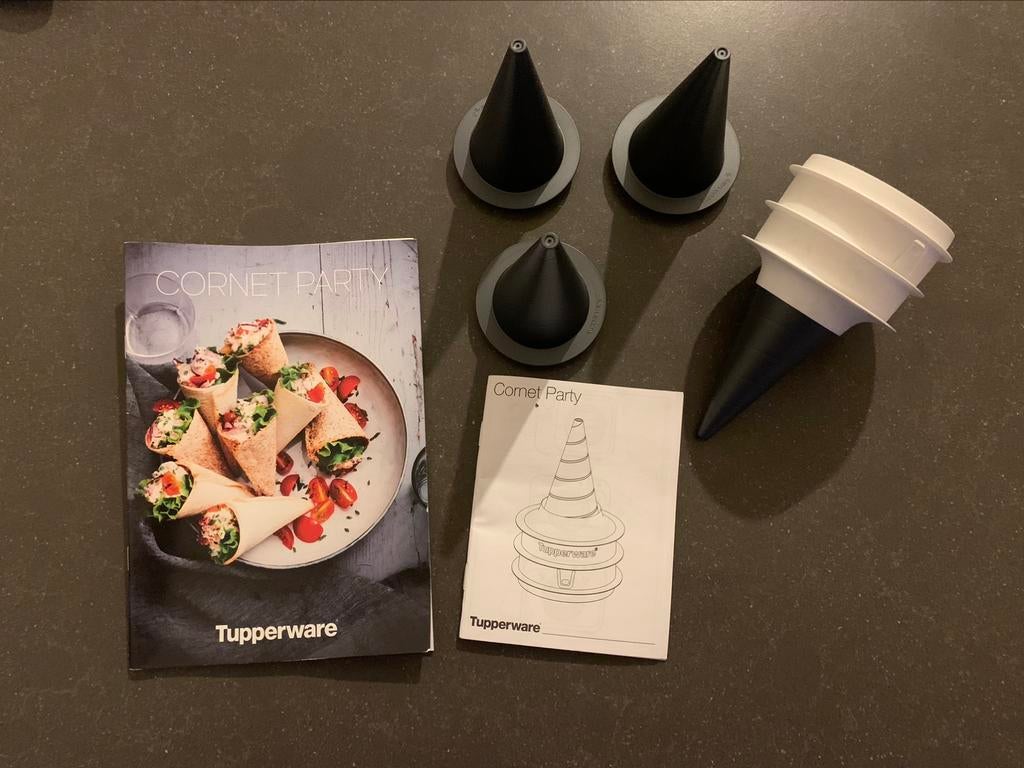 Cornetto party Tupperware, Ophalen of Verzenden, Nieuw