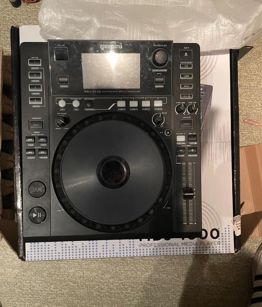 2 platines gemini, Ophalen of Verzenden, Zo goed als nieuw, Draaitafel, Overige merken