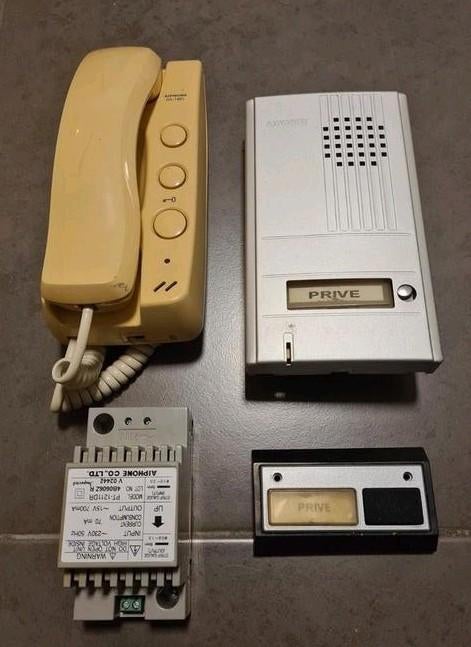 Set parlefoon, Huis en Inrichting, Deurbellen, Ophalen of Verzenden, Gebruikt