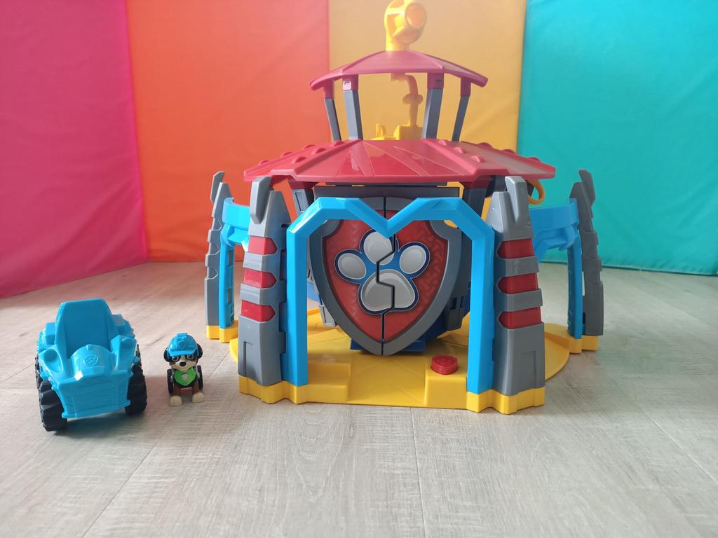 Paw Patrol dino rescue headquarters, Ophalen of Verzenden, Zo goed als nieuw, Ontdekken, Met geluid