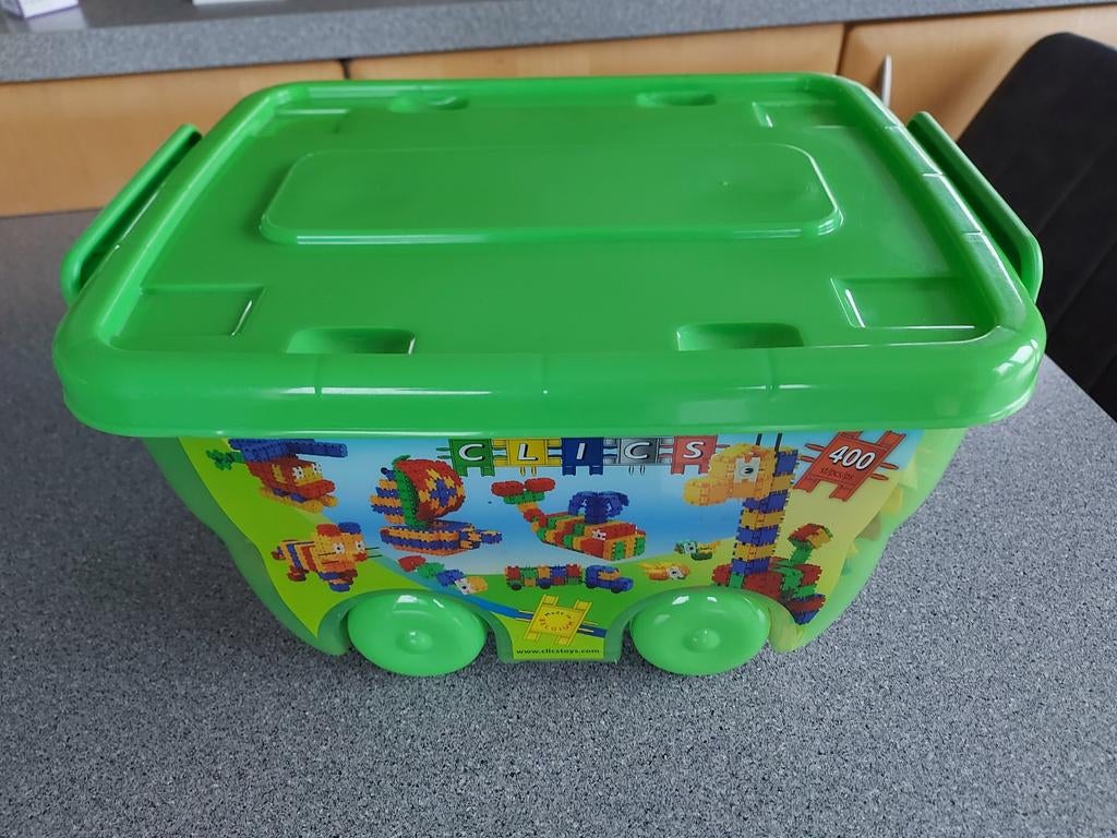 Mooie doos met clicks (340 stuks), Kinderen en Baby's, Speelgoed | Bouwstenen, Ophalen of Verzenden