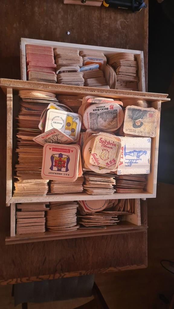 Important lot de sous-bock, Collections, Enlèvement ou Envoi