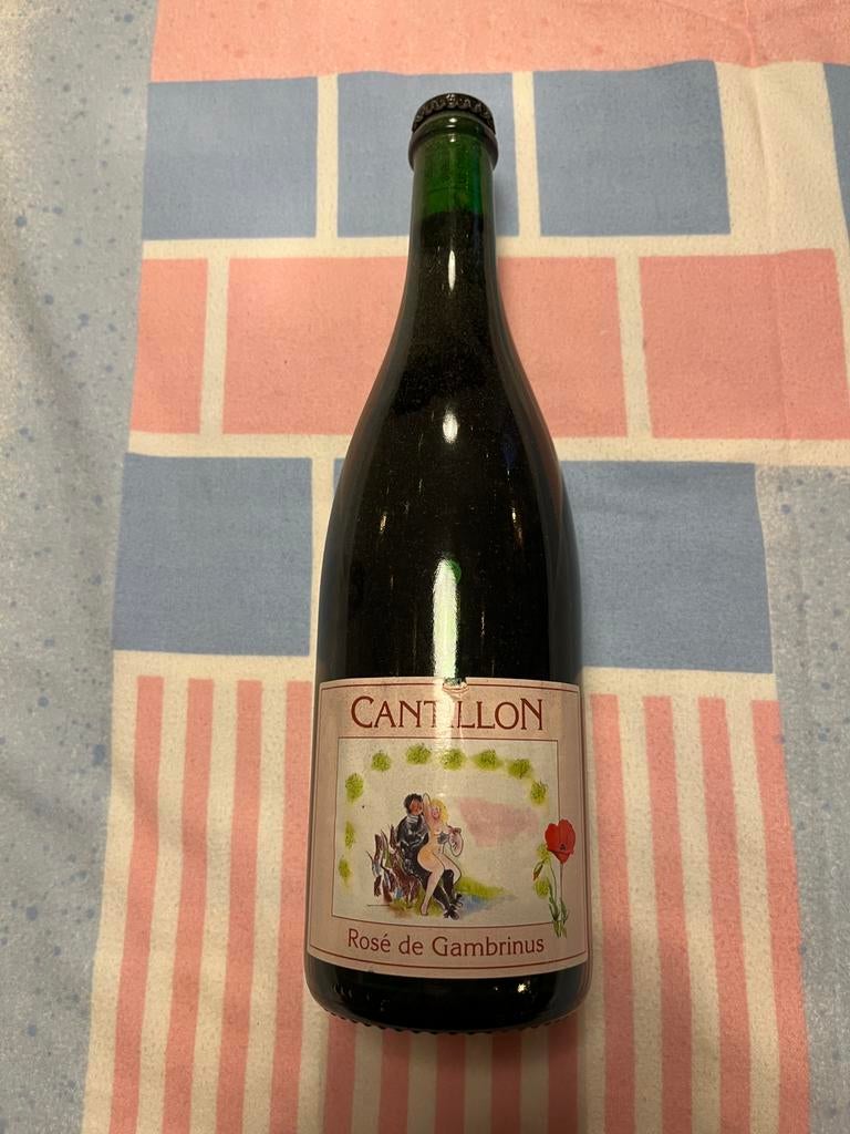 Cantillon rose de gambrinus 2016, Ophalen of Verzenden, Zo goed als nieuw