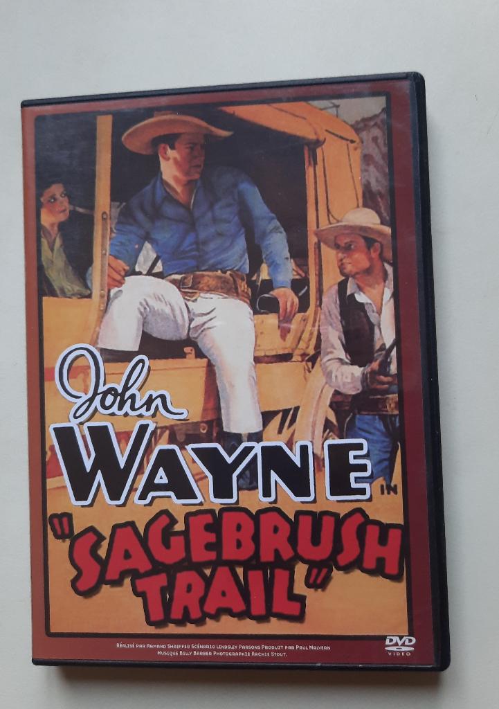 Sagebrush trail - John Wayne, Ophalen of Verzenden, Gebruikt