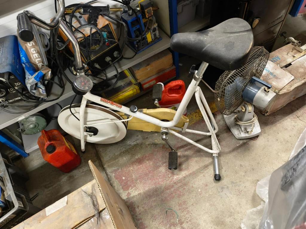 Retro hometrainer, Fietsen en Brommers, Ophalen, Zo goed als nieuw