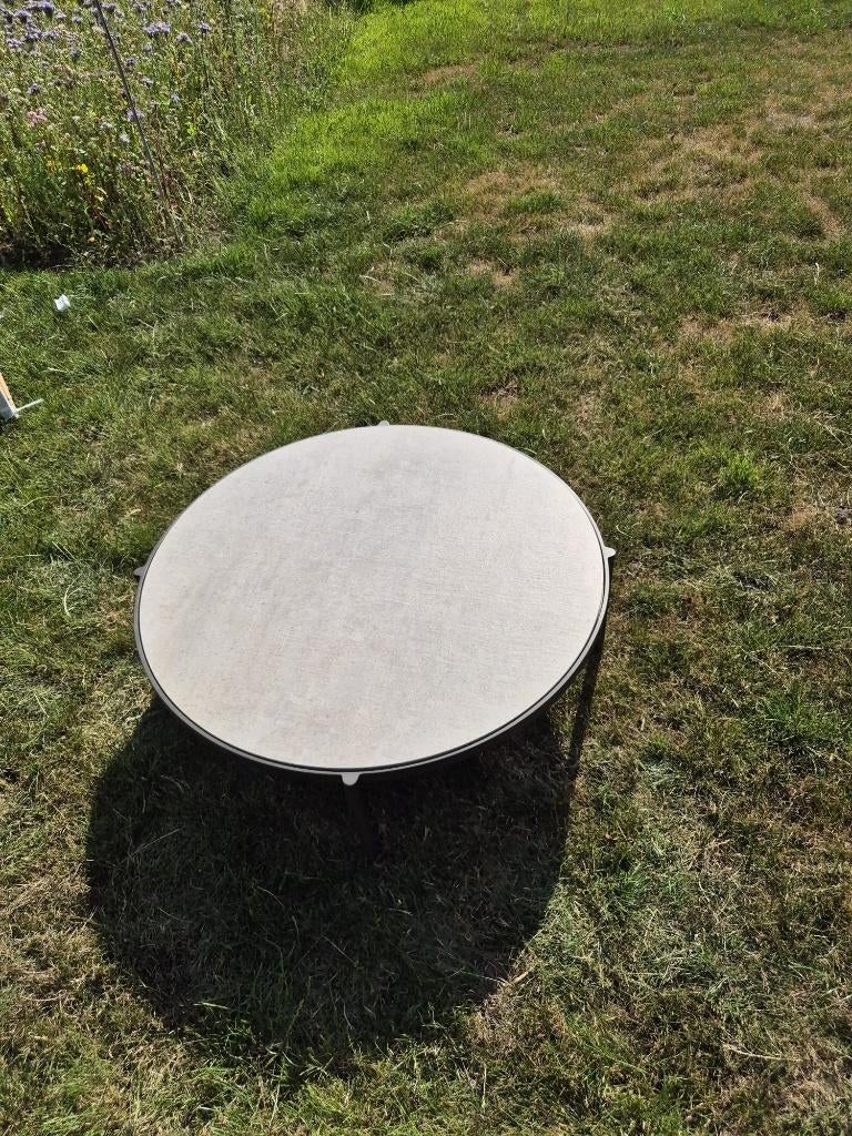 Jardinico Volte bijzettafel tuin, Tuin en Terras, Tuintafels, Ophalen, Nieuw, Rond, Aluminium