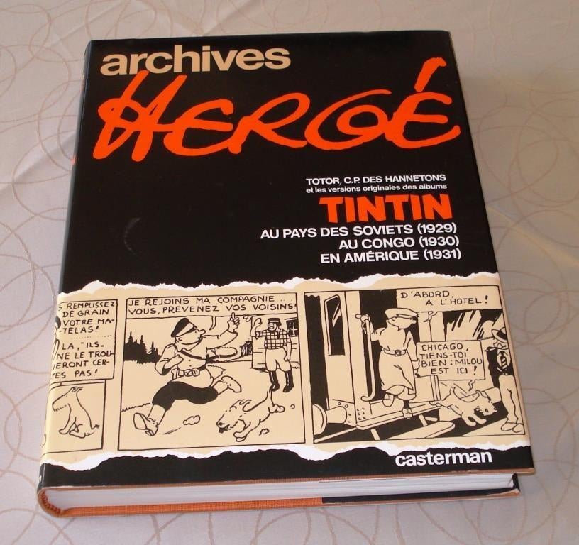 Archives Hergé 1 - 1973, Boeken, Stripverhalen, Ophalen of Verzenden, Gelezen