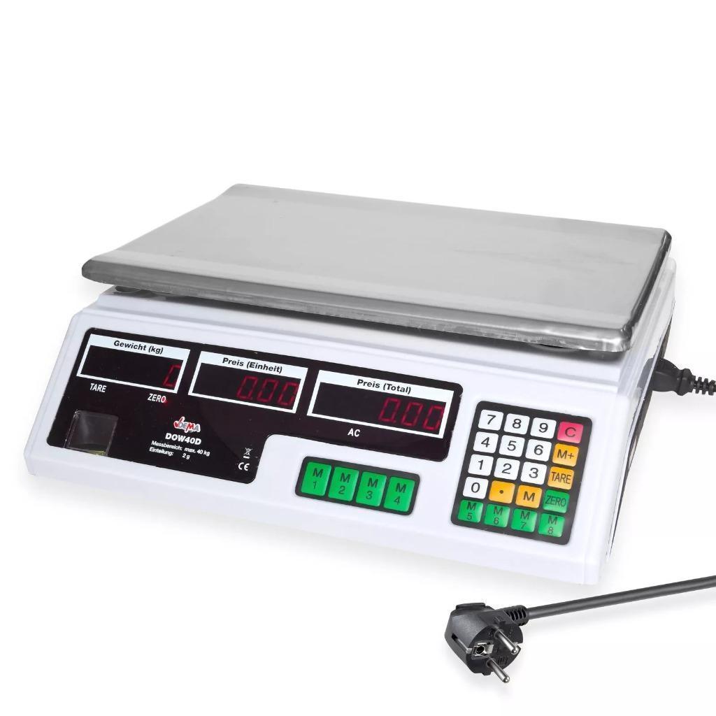 Digitale weegschaal 40 kg Fruit Markt Industriële Retail, Auto diversen, Overige Auto diversen, Ophalen