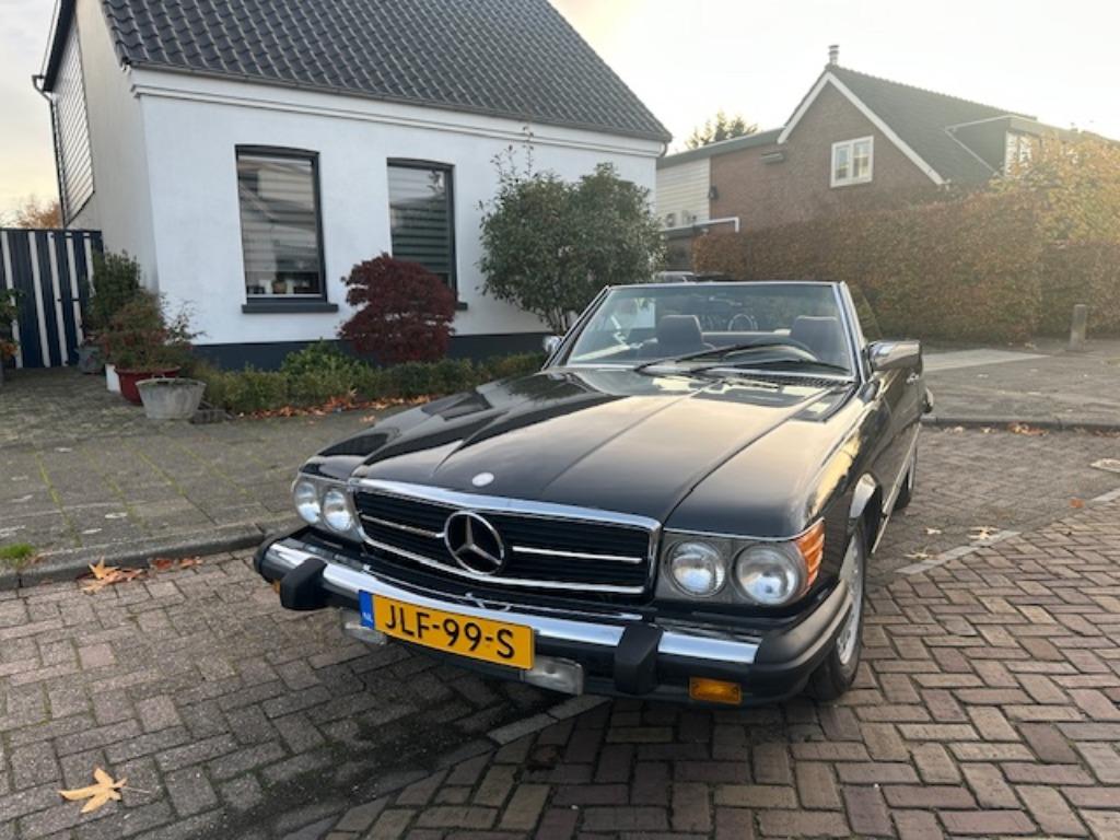 Mercedes-Benz 560SL, Autos, Cuir, Argent ou Gris, Achat, Entreprise