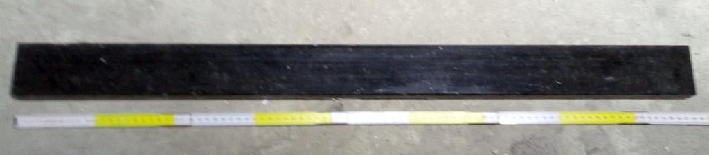 Plinten in blauwe hardsteen, zwart gepolierd, Ophalen of Verzenden, Gebruikt, Hardsteen