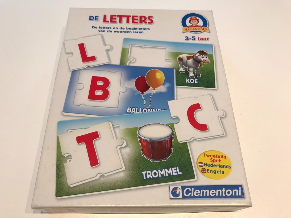 Letterspel Clementoni, Ophalen of Verzenden, Zo goed als nieuw, Taal en Lezen