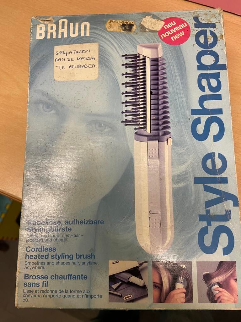 Braun style shaper HS3 en kruidvat professional krultang, Handtassen en Accessoires, Uiterlijk | Haarverzorging, Ophalen of Verzenden
